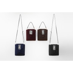 [수인] 전통 누비 자수 크로스백