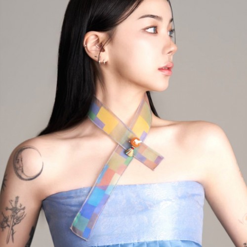 [깁스토리랩] 조각보 쁘띠스카프