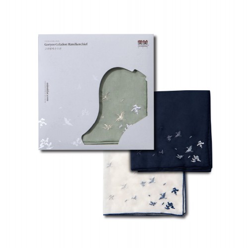 [미미달] 고려청자 손수건