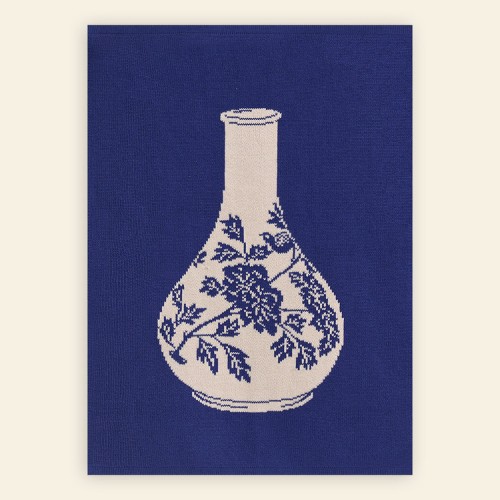 [보니] 조선백자화조도 (전용 목봉 포함)