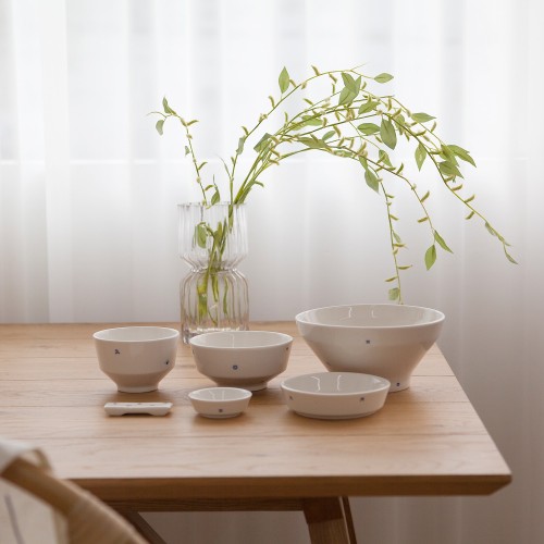 [소로시] 한글 패턴 식기 세트